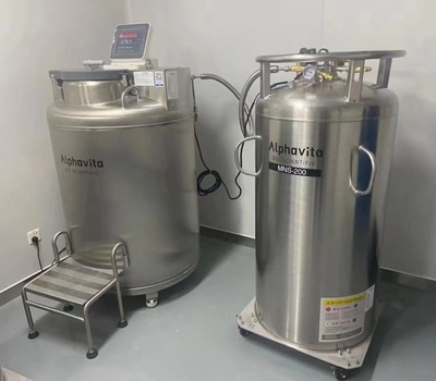 Горизонтальный сварной изолированный газовый цилиндр / Криоцилиндры модели DPL DPW